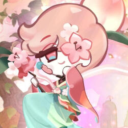 ⟡ Peach Blossom Cookie